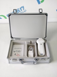 หัวตรวจอัลตราซาวนด์ไร้สายแบบพกพา 16/20Mhz สำหรับสัตว์ พร้อมหัวตรวจ 192 อิลิเมนต์ สำหรับการรักษาความงามสัตว์เลี้ยง/ระบบกระดูกและกล้ามเนื้อ/หลอดเลือด/การใช้งานอื่นๆ - Product Image 4