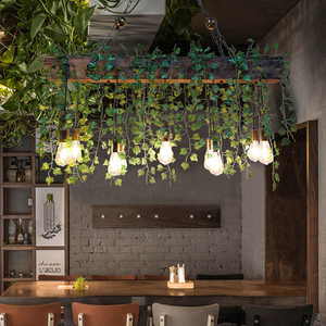 Lampadario Decorativo <span class=keywords><strong>a</strong></span> <span class=keywords><strong>Sospensione</strong></span> in Legno di Barca Stile <span class=keywords><strong>Industriale</strong></span> Personalizzato per Ristorante - Product Image 4