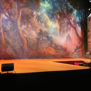 Telón de Fondo de Tela de Poliéster <span class=keywords><strong>El</strong></span>ástica Impermeable con Impresión Personalizada para Escenario de <span class=keywords><strong>Teatro</strong></span>, Tamaño y Forma Personalizados - Product Image 5