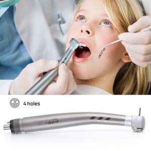 हॉट सेलिंग पुश बटन एलईडी लाइट हाई स्पीड टरबाइन डेंटल हैंडपीस - Product Image 6