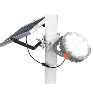 ไฟต้นไม้โซลาร์ฮักทรีไลท์ 24W แบบเสาโค้ง IP65 กันน้ำ เปิด-ปิดอัตโนมัติ ไฟสปอตไลท์ LED สำหรับตกแต่งสวนภายนอกอาคาร - Product Image 1
