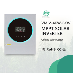 Biến tần năng lượng mặt trời lai 4Kw 6KW 4000W 6000W 48V với MPPT cho hệ thống năng lượng mặt trời cho gia đình và Chính Phủ - Product Image 3