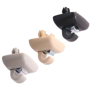 Audi A4L Sun Visor Clips ABS <b>Plastic</b> Replacement Hooks For Vanity <b>Mirror</b> Light Shield Repair - Product Image 1