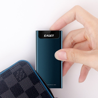 Hard Disk Eksternal Portabel EAGET M2 Tipe C USB 3.1 1TB PSSD Mobile SSD Solid State Drive 128GB-1TB HDD