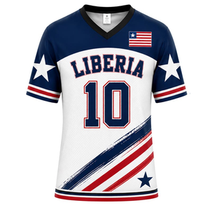 Maglia sportiva delle Filippine # 10 – Maglietta da calcio blu e bianca con sole e stelle dorate - Product Image 1