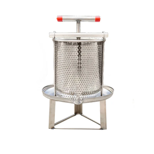 Presse à cire d'abeille manuelle en acier inoxydable pour l'apiculture, petit extracteur <span class=keywords><strong>de</strong></span> miel domestique - Product Image 1