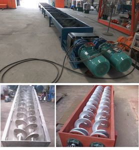Petit convoyeur à vis à tarière verticale en forme de U pour granulés de copeaux de bois de ciment et vitesse de grain réglable pour l'<span class=keywords><strong>utilisation</strong></span> en usine - Product Image 3