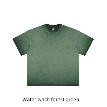 Water wash forest green