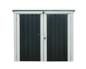 Outdoor metal space saving motorcycle bike parking sheds storage shed garden outdoor metal shed