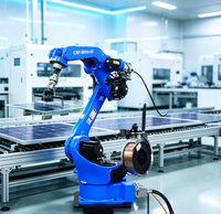 Bras de soudage robotisé à 6 axes de haute précision, robot de soudage MIG automatique pour la fabrication métallique en atelier