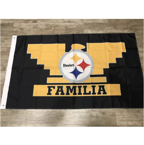 Drapeau personnalisé de haute qualité Los Angeles <span class=keywords><strong>LA</strong></span> Rams Familia 3x5 Ft 3 'x 5' Bannière - Product Image 5
