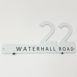 ป้ายเลขที่บ้านโลหะ 3 มิติ แบบลอยได้ กันน้ำ สำหรับบ้าน สวน ตู้จดหมาย ป้ายที่อยู่ ขายส่ง - Product Image 2