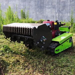 <span class=keywords><strong>Tondeuse</strong></span> à fléaux diesel professionnelle télécommandée sur chenilles en caoutchouc avec GPS, certifiée CE et EPA, pour la gestion commerciale de la végétation et des haies hautes - Product Image 3