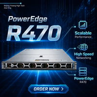 Server Rak Dell Poweredge R470 1U Xeon Enterprise Scale-out Database Virtualization GPU Server Sistem Terpasang R470