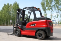 Montacargas Eléctrico Heftruck de 5 Toneladas, Elevación de 5m, Batería de Plomo-Ácido, Desplazador Lateral Hidráulico, Modelo CPD para Puerto, Certificado CE, 12 Meses de Garantía