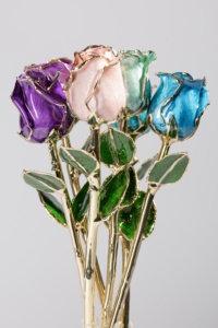<span class=keywords><strong>Argento</strong></span> rasato rose reali Regali romantici bella fiore decorazione di vendita calda - Product Image 6