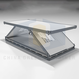 Cgch Thế Giới Premiere nhanh chóng cài đặt gấp container thiết kế mới prefab nâng cấp có thể gập lại nhà văn phòng phòng ngủ thép bánh sandwich Bảng điều chỉnh - Product Image 2