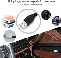 Mini projecteur LED USB pour voiture, effet ciel étoilé et laser, pour plafond de voiture
