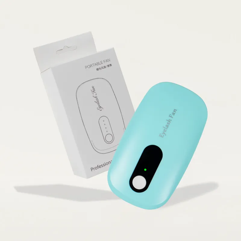 Neuer tragbarer Mini-USB-Wimpern trockner Klimaanlage Bläser Wimpern Kleber schnell trocknender Fächer Make-up-Werkzeug wiederaufladbarer Wimpern-Fan
