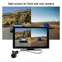 OEM ODM fábrica 9 pulgadas CarPlay portátil Android Auto pantalla táctil inteligente 5,8G WIFI con grabación de marcha atrás 4K + AHD 1080P