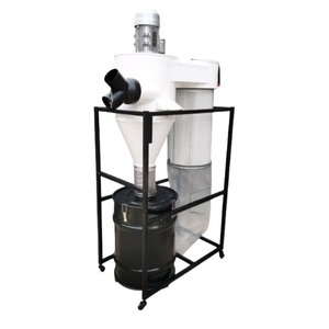 Colector de Polvo de Aire para Trabajos en Madera, Doméstico e Industrial, con Bolsa, Maquinaria para Eliminación de Gases, Colector de Polvo Doble Silencioso para Trabajos en Madera - Product Image 1