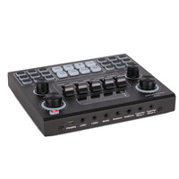 V9 Audio Soundkarten set USB Externer Sound adapter Headset Mikrofon Streamer Live Broadcast Zubehör für PC Telefon Computer