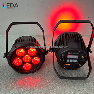 LEDA 6X18W RGB WAUV WIFI Battery Wireless Par Light with remote control DMX512 controlled stage light for Stage Decoration - Product Image 2