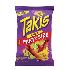 핫 세일 이국적인 간식 takis fuego 칩 곡물 간식 takis 칩 블루