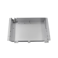 Boîtier de commande en tôle perforée en acier inoxydable et aluminium galvanisé, procédé d'estampage de prototype, emboutissage profond, point zéro un