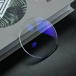 Wholesale 1.59 Rx Pc Lens Optical Polycarbonate Lenses Price PC Blue Cut Hmc AR Ophthalmic Lens Manufacturers In China