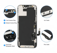 Écrans LCD de remplacement en gros pour téléphones mobiles iPhone X, Xr, Xs Max, 11, 12, 13, 14, 15, 16, 17 Pro Max – Affichage OLED Incell