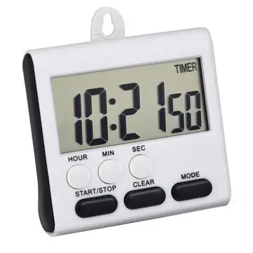 Digital Kitchen Timer For Cooking Shower Study Stopwatch Alarm Clock Magnetic Electronic Cooking Countdown Time Timer