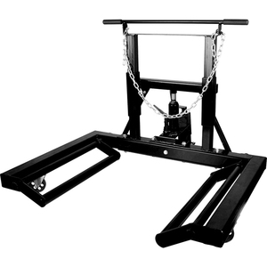 Chariot élévateur à roues PL 1t Élévateur à ciseaux hydraulique Élévateur de voiture à quatre poteaux pour entraînement hydraulique de cylindre de levage de voiture - Product Image 1