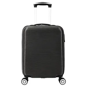 Özelleştirilmiş tasarım seyahat kutusu PC/ABS tekerlekli çanta ile erkekler ve kadınlar evrensel tekerlek yatılı kutusu şifreli kilit