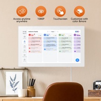 Gran Oferta: Calendario Digital Inteligente con Marco de 15.6 Pulgadas, Fotocubo con Pantalla Táctil Android, Pantalla IPS HD, Multi-idioma, Pantalla Grande