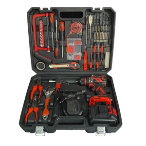 High Efficiency Durability Brushless Cordless Mini Drill Screwdriver Set Customized OEM Household Tool with Hard Case Tool Sets