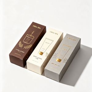 FX Compact Cosmetic Paper Box Developed for <b>Lipstick</b> Tubes Loose Powder <b>Cases</b> and Cream Containers with Personalized Branding - Product Image 3