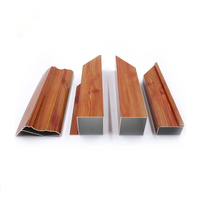 Profil Pagar Aluminium Seri 6000 Alloy 6063-T5 dengan Lapisan Bubuk, Layanan Pembengkokan, Pemotongan & Pengelasan untuk Pagar DIY