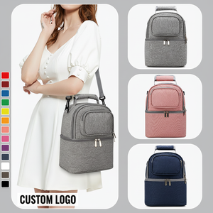 Nouveau <span class=keywords><strong>sac</strong></span> <span class=keywords><strong>isotherme</strong></span> grande capacité, <span class=keywords><strong>sac</strong></span> à dos portable pour poussette, <span class=keywords><strong>sac</strong></span> à fermeture éclair imperméable - Product Image 1