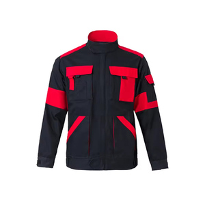 Uniformes de travail en coton Uniforme de salopette de mécanicien multi-poches résistant à l'atelier électrique - Product Image 1