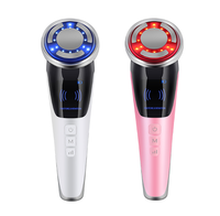 Masseur facial de voyage 115g rechargeable par USB, ionique, chaud, pour le démaquillage, raffermissant et liftant, à emporter, masseur de beauté de voyage