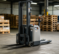 Chariot élévateur électrique Worui neuf pour entrepôt, grande capacité, batterie au plomb-acide, pneus en polyuréthane, commande manuelle, élévateur latéral électrique