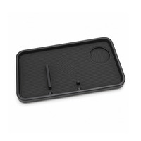 Organisateur de rangement pour table latérale passager STEELTIGER pour Model 3 Highland 2024 2025, antidérapant, pour ordinateur portable et repas