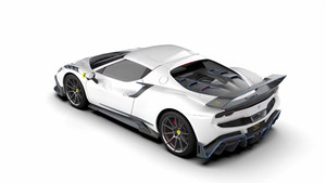 ชุดแต่<span class=keywords><strong>ง</strong></span>คาร์บอนไฟเบอร์สำหรับ Ferrari 296GTB คาร์บอนไฟเบอร์แห้ง 296 ชุดแต่<span class=keywords><strong>ง</strong></span>สปอยเลอร์ดิฟฟิวเซอร์หน้า ฝากระโปร<span class=keywords><strong>ง</strong></span> บั<span class=keywords><strong>ง</strong></span>โคลน สภาพใหม่ ไม่มีรีวิว - Product Image 3