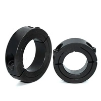 Colliers d'arbre à double fente d'usine Style de vis de réglage d'oxyde Collier d'arbre à double vis de réglage fendue Diamètre intérieur 3-10mm en stock