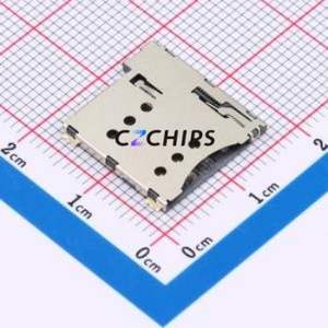 SMD-001-6P <b>SIM</b> <b>Card</b> Connector SMD Connector Self-Return Type Micro <b>SIM</b> <b>Card</b> <b>Card</b> <b>Holder</b> - Product Image 1