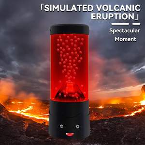 Liquid <span class=keywords><strong>Motion</strong></span> Light Vulkaan Lamp Rode Was Cool Nachtlampje Lavalampen Huis Slaapkamer Kantoordecor Vakantiecadeautjes - Product Image 5