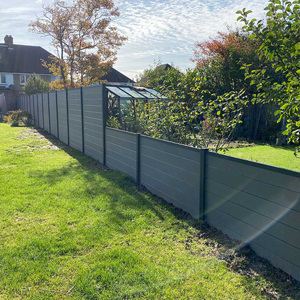 Clôture en WPC haute densité pour barrière anti-bruit, <span class=keywords><strong>isolation</strong></span> acoustique et protection de l'intimité, adaptée aux communautés résidentielles - Product Image 3