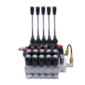 Electro Hydraulic Directional Control 40-120LPM 7 Spools Joystick Hydraulic Oil Control - Product Image 3
