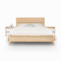 Lits en bois de qualité supérieure fabriqués en Chine lit King Size durable et écologique Ensembles de meubles de chambre à coucher minimalistes